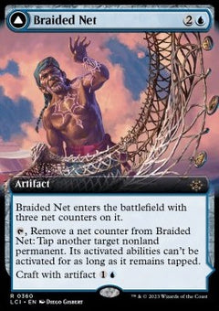 Braided Net // Braided Quipu⁣ - The Lost Caverns of Ixalan: Extras⁣ (Rare)⁣ [360]