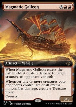 Magmatic Galleon⁣ - The Lost Caverns of Ixalan: Extras⁣ (Rare)⁣ [376]