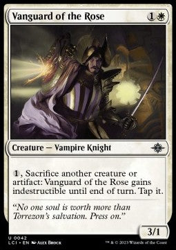 Vanguard of the Rose⁣ - The Lost Caverns of Ixalan⁣ (Uncommon)⁣ [42]
