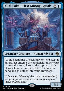Akal Pakal, First Among Equals⁣ - The Lost Caverns of Ixalan⁣ (Rare)⁣ [44]