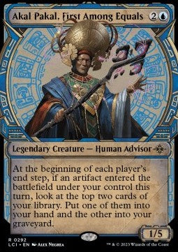 Akal Pakal, First Among Equals⁣ - The Lost Caverns of Ixalan: Extras⁣ (Rare)⁣ [292]