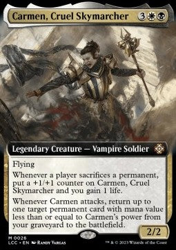 Carmen, Cruel Skymarcher⁣ - Commander: The Lost Caverns of Ixalan: Extras⁣ (Mythic)⁣ [26]
