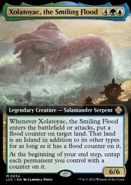 Xolatoyac, the Smiling Flood⁣ - Commander: The Lost Caverns of Ixalan: Extras⁣ (Mythic)⁣ [34]