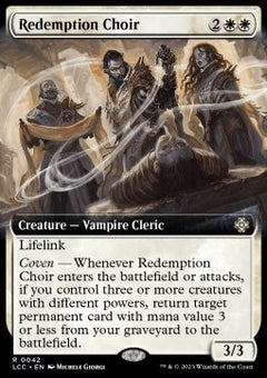 Redemption Choir⁣ - Commander: The Lost Caverns of Ixalan: Extras⁣ (Rare)⁣ [42]