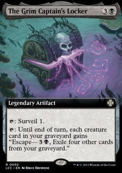 The Grim Captain's Locker⁣ - Commander: The Lost Caverns of Ixalan: Extras⁣ (Rare)⁣ [50]