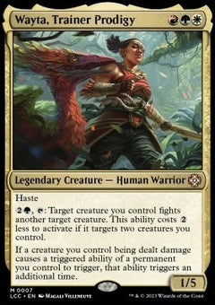 Wayta, Trainer Prodigy⁣ - Commander: The Lost Caverns of Ixalan⁣ (Mythic)⁣ [7]