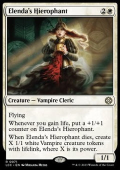 Elenda's Hierophant⁣ - Commander: The Lost Caverns of Ixalan⁣ (Rare)⁣ [71]