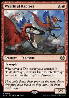 Wrathful Raptors⁣ - Commander: The Lost Caverns of Ixalan⁣ (Rare)⁣ [88]