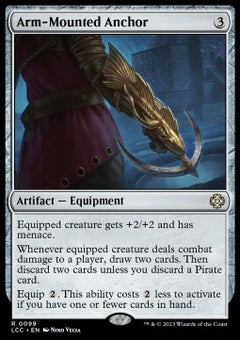 Arm-Mounted Anchor⁣ - Commander: The Lost Caverns of Ixalan⁣ (Rare)⁣ [99]