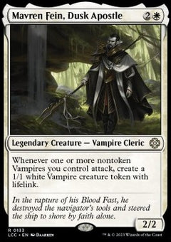 Mavren Fein, Dusk Apostle⁣ - Commander: The Lost Caverns of Ixalan⁣ (Rare)⁣ [133]