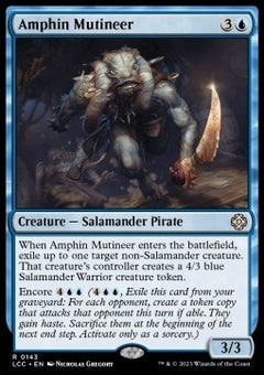 Amphin Mutineer⁣ - Commander: The Lost Caverns of Ixalan⁣ (Rare)⁣ [143]
