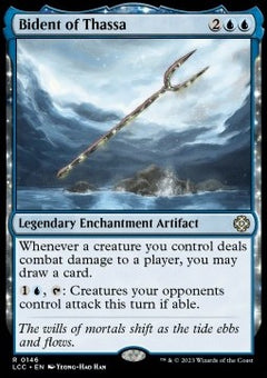 Bident of Thassa⁣ - Commander: The Lost Caverns of Ixalan⁣ (Rare)⁣ [146]