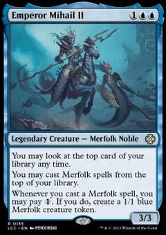 Emperor Mihail II⁣ - Commander: The Lost Caverns of Ixalan⁣ (Rare)⁣ [155]