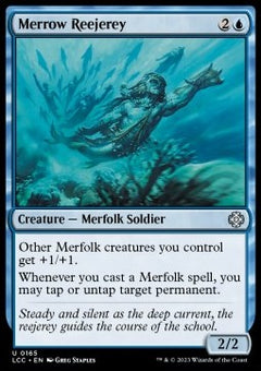 Merrow Reejerey⁣ - Commander: The Lost Caverns of Ixalan⁣ (Uncommon)⁣ [165]