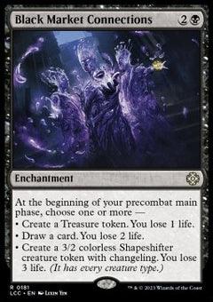 Black Market Connections⁣ - Commander: The Lost Caverns of Ixalan⁣ (Rare)⁣ [181]
