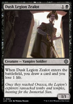Dusk Legion Zealot⁣ - Commander: The Lost Caverns of Ixalan⁣ (Common)⁣ [194]