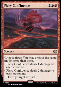 Fiery Confluence⁣ - Commander: The Lost Caverns of Ixalan⁣ (Rare)⁣ [226]