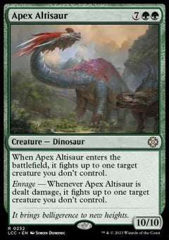 Apex Altisaur⁣ - Commander: The Lost Caverns of Ixalan⁣ (Rare)⁣ [232]