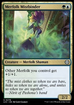 Merfolk Mistbinder⁣ - Commander: The Lost Caverns of Ixalan⁣ (Uncommon)⁣ [276]