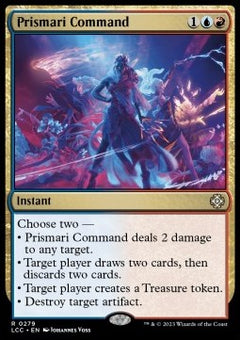 Prismari Command⁣ - Commander: The Lost Caverns of Ixalan⁣ (Rare)⁣ [279]