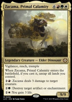 Zacama, Primal Calamity⁣ - Commander: The Lost Caverns of Ixalan⁣ (Mythic)⁣ [296]