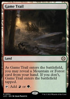 Game Trail⁣ - Commander: The Lost Caverns of Ixalan⁣ (Rare)⁣ [334]