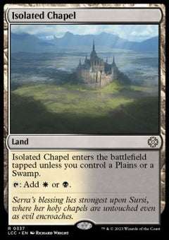 Isolated Chapel⁣ - Commander: The Lost Caverns of Ixalan⁣ (Rare)⁣ [337]