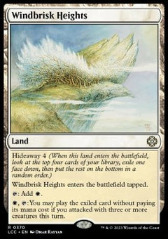 Windbrisk Heights⁣ - Commander: The Lost Caverns of Ixalan⁣ (Rare)⁣ [370]