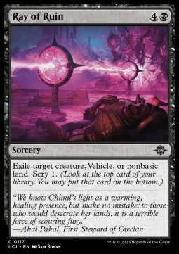 Ray of Ruin⁣ - The Lost Caverns of Ixalan⁣ (Common)⁣ [117]