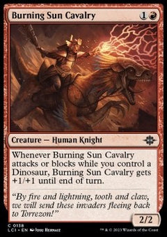 Burning Sun Cavalry⁣ - The Lost Caverns of Ixalan⁣ (Common)⁣ [138]