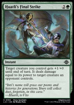 Huatli's Final Strike⁣ - The Lost Caverns of Ixalan⁣ (Common)⁣ [190]