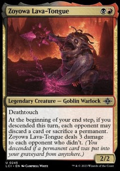 Zoyowa Lava-Tongue⁣ - The Lost Caverns of Ixalan⁣ (Uncommon)⁣ [245]