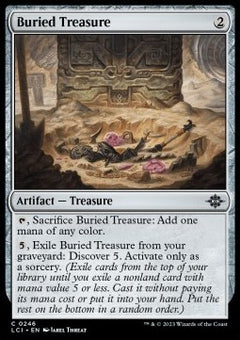 Buried Treasure⁣ - The Lost Caverns of Ixalan⁣ (Common)⁣ [246]