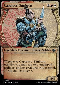 Caparocti Sunborn⁣ - The Lost Caverns of Ixalan: Extras⁣ (Uncommon)⁣ [302]