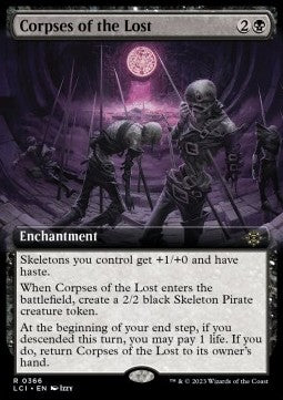 Corpses of the Lost⁣ - The Lost Caverns of Ixalan: Extras⁣ (Rare)⁣ [366]