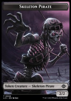 Skeleton Pirate Token (B 2/2) // Copy Token⁣ - The Lost Caverns of Ixalan: Tokens⁣ (Token)⁣ [T 8/1]