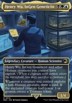 Henry Wu, InGen Geneticist (V.1)⁣ - Universes Beyond: Jurassic World Collection⁣ (Rare)⁣ [12]
