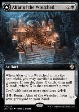 Altar of the Wretched // Wretched Bonemass⁣ - Commander: The Lost Caverns of Ixalan: Extras⁣ (Rare)⁣ [22]
