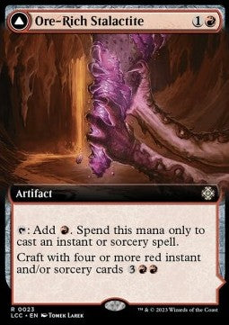 Ore-Rich Stalactite // Cosmium Catalyst⁣ - Commander: The Lost Caverns of Ixalan: Extras⁣ (Rare)⁣ [23]
