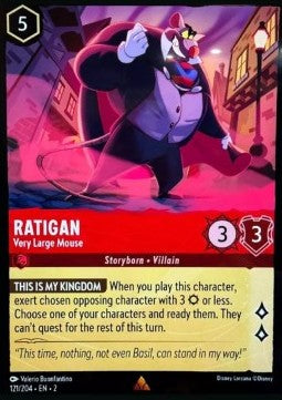 Ratigan - Very Large Mouse⁣ - Rise of the Floodborn⁣ (Rare)⁣ [121]