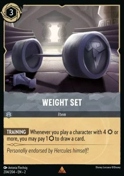 Weight Set⁣ - Rise of the Floodborn⁣ (Rare)⁣ [204]