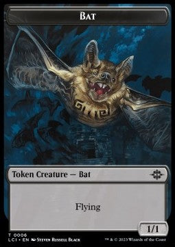 Bat Token (B 1/1) // Gnome Token (A 1/1)⁣ - The Lost Caverns of Ixalan: Tokens⁣ (Token)⁣ [T 6/16]
