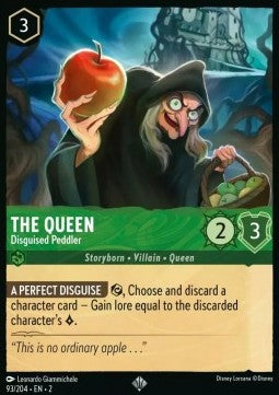 The Queen - Disguised Peddler⁣ - Rise of the Floodborn⁣ (Super Rare)⁣ [93]