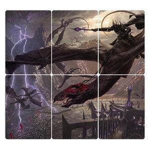 The Lord of the Rings: Tales of Middle-earth Holiday Release: "Flight of The Witch-King" Scene Art Cards Set⁣ - The Lord of the Rings: Tales of Middle-earth Holiday Release⁣ (Special)