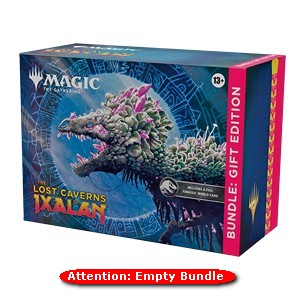 The Lost Caverns of Ixalan: Empty "Fat Pack Bundle: Gift Edition" Box⁣ - The Lost Caverns of Ixalan