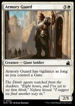 Armory Guard⁣ - Ravnica Remastered⁣ (Common)⁣ [3]