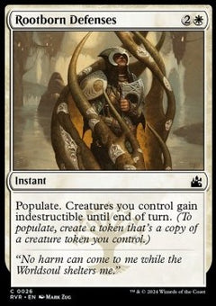 Rootborn Defenses⁣ - Ravnica Remastered⁣ (Common)⁣ [26]