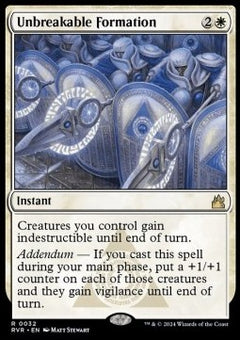 Unbreakable Formation⁣ - Ravnica Remastered⁣ (Rare)⁣ [32]