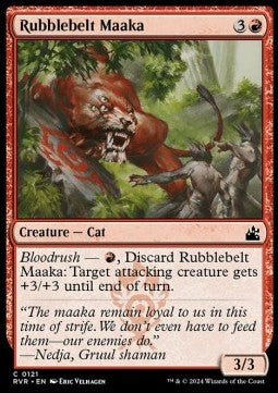 Rubblebelt Maaka⁣ - Ravnica Remastered⁣ (Common)⁣ [121]
