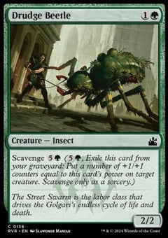 Drudge Beetle⁣ - Ravnica Remastered⁣ (Common)⁣ [136]